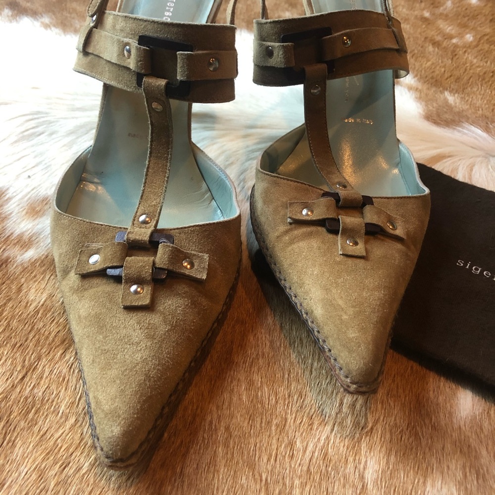 Sigerson Morrison T-Strap Heel - Picture 2 of 9